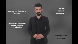 Yurtdışında Üniversite Eğitimi Hakkında Merak Edilenler / -Denklik- Ta