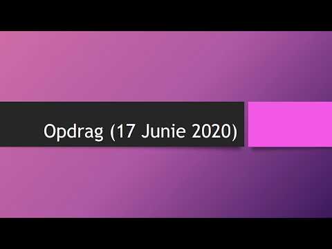 AFRIKAANS GRAAD 10: 19 Junie 2020 - periode 1 (19101)
