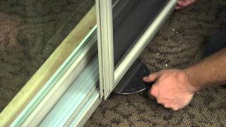 How to Remove and Reinstall a Screen on a Vinyl Sliding Patio Door
