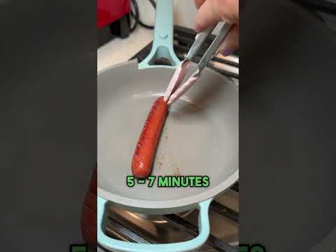 How to cook a hot dog - 3 easy ways