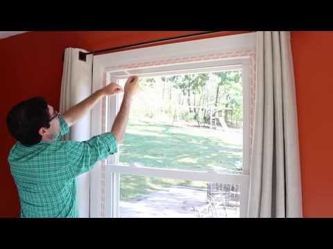 How to Weatherize Windows with Plastic Film Insulation -- by Home Repair Tutor