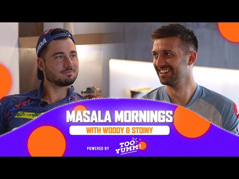 Too Yumm! Masala Mornings with Mark Wood & Marcus Stoinis | Unfiltered | LSGTV