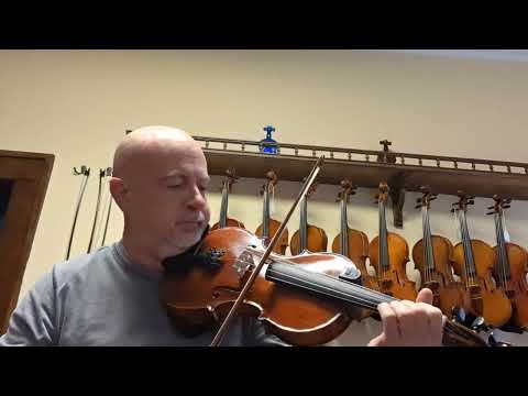 Brad Robinson 5-String Fiddle “Ehrin” 4/4 Violin *Shell Maple Back *Watch Video image 8