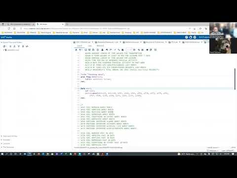 Statistics in SAS - Lesson  23