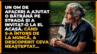 Un om de afaceri a ajutat o bătrână și a invitat-o acasă. Când s-a întors, a găsit ceva neașteptat…