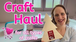 🛍️ Craft Haul & Christmas Craft Inspiration | Cricut, Sewing & Cardmaking Supplies 🎄