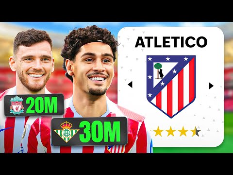 I Rebuild ATLETICO MADRID To Challenge BARCELONA & REAL MADRID!