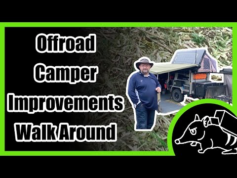Offroad Camper Trailer Improvements Walk Around Video - Drifta DOT240 Camper Trailer