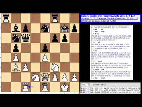 Tradewise Gibraltar Masters 2016-Round 2-Kollars,Dmitrij-Kamsky,Gata
