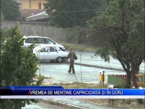 VREMEA SE MENTINE CAPRICIOASA SI IN GORJ