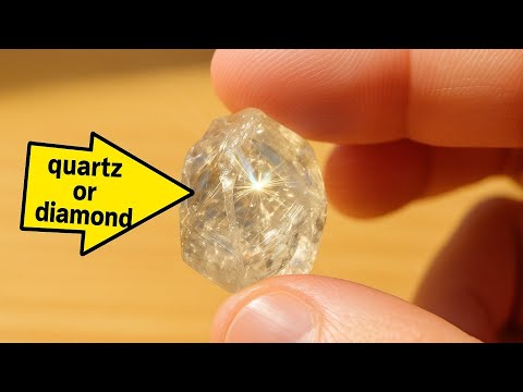 Diamond or Quartz? 99% Get This Wrong in Nature!