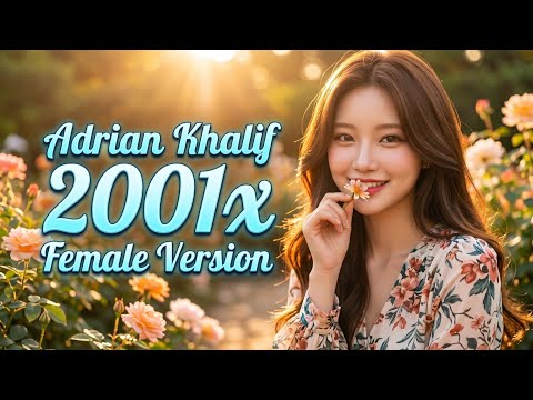 Adrian Khalif - 2001x | Female Version (With Lyrics) @KamarCikki 