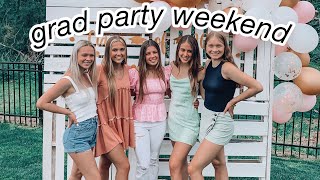 grad party weekend vlog!