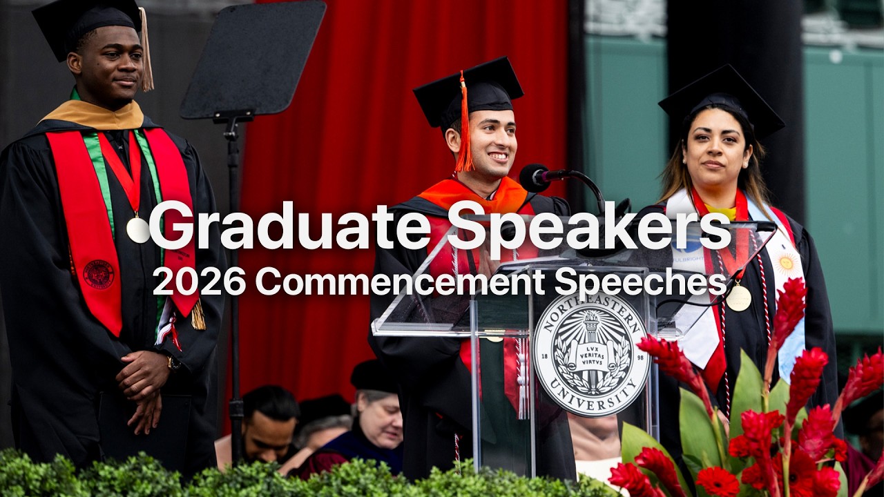 Northeastern Graduate Commencement Speech 2026 thumbnail