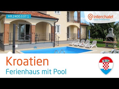HR.2400.637.1 (PRC308) *** – Ferienhaus mit Pool, Porec, Istrien, Kroatien