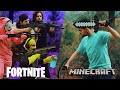 Minecraft vs Fortnite Minecraft vs Fortnite