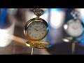 Infinity Pocket Watch V3 - Gold Case White Dial / STD Version by Bluether Magic