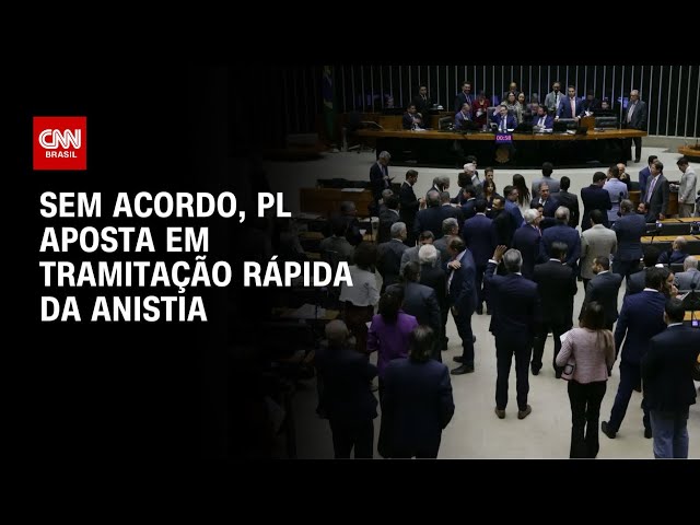 Sóstenes quer análise da urgência do PL da Anistia na quarta (16) | BASTIDORES CNN