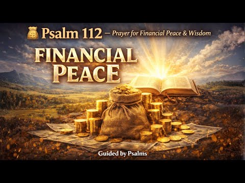 💰 Psalm 112 — Prayer for Financial Peace & Wisdom (Today) | Guided by Psalms