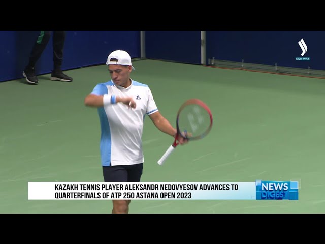 Александр Недовесов АТР 250 Astana Open турнирінің ширек финалына шықты