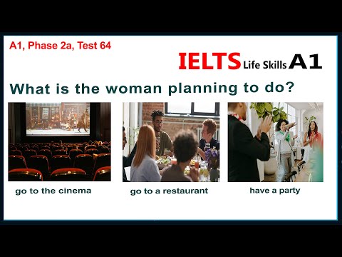 IELTS Life Skills A1 Listening Test 64 ►  New 2025 🇬🇧