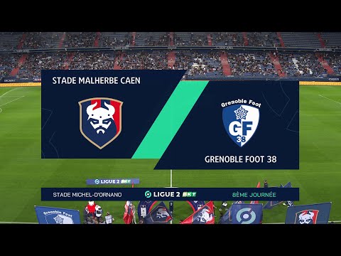 J8 Ligue 2 BKT : Le résumé vidéo de SMCaen 1-2 Grenoble F38