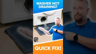 Washer Not Draining? Clean the Drain Pump Filter Like This!