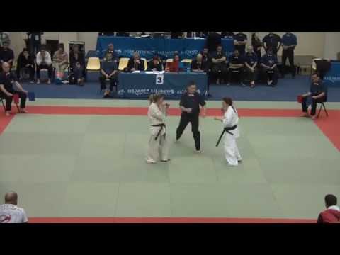 Ludivine Lafuente Cuellar Vs Nastasia Iavoroscaia 1/2 Finale Women -65kgs Coupe de France 2015 Kyoku