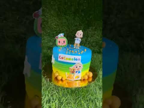 cocomelone theam cake#youtubeshorts #trending #shorts #subscribe #share #follow #viralvideo