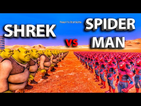 SPIDER MAN vs SHREK / UEBS