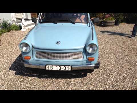 Trabant Engine Running - Old East German Car - DDR - Denmark