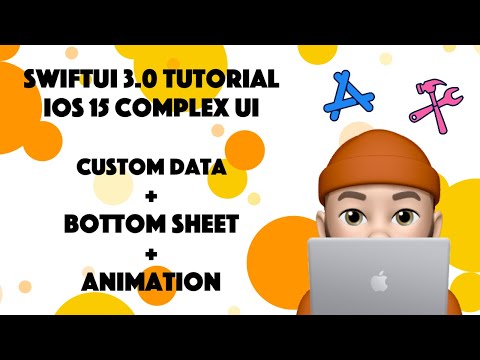 SwiftUI 3.0 Tutorial - Complex Wallet App UI - Custom Segmented Picker - Bottom Sheet - Xcode 13