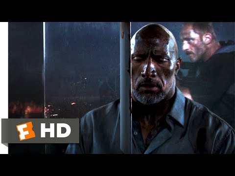 Skyscraper (2018) - Rooftop Mirror Showdown Scene (7/10) | Movieclips