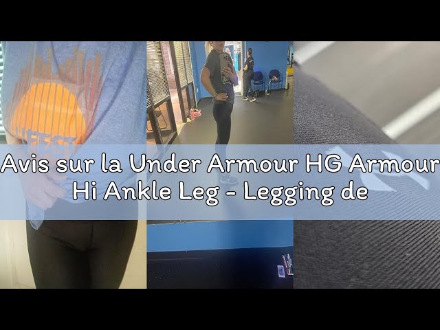 Vídeo relacionado con Under Armour HG Armour Hi Ankle Leg Leggings, Negro, S Mujer