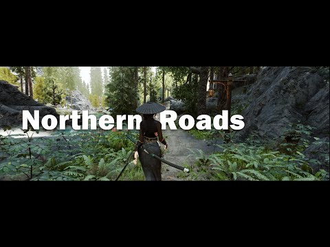 Skyrim's Best Road Overhaul Mod : Northern Roads [ Cinematic Showcase ]