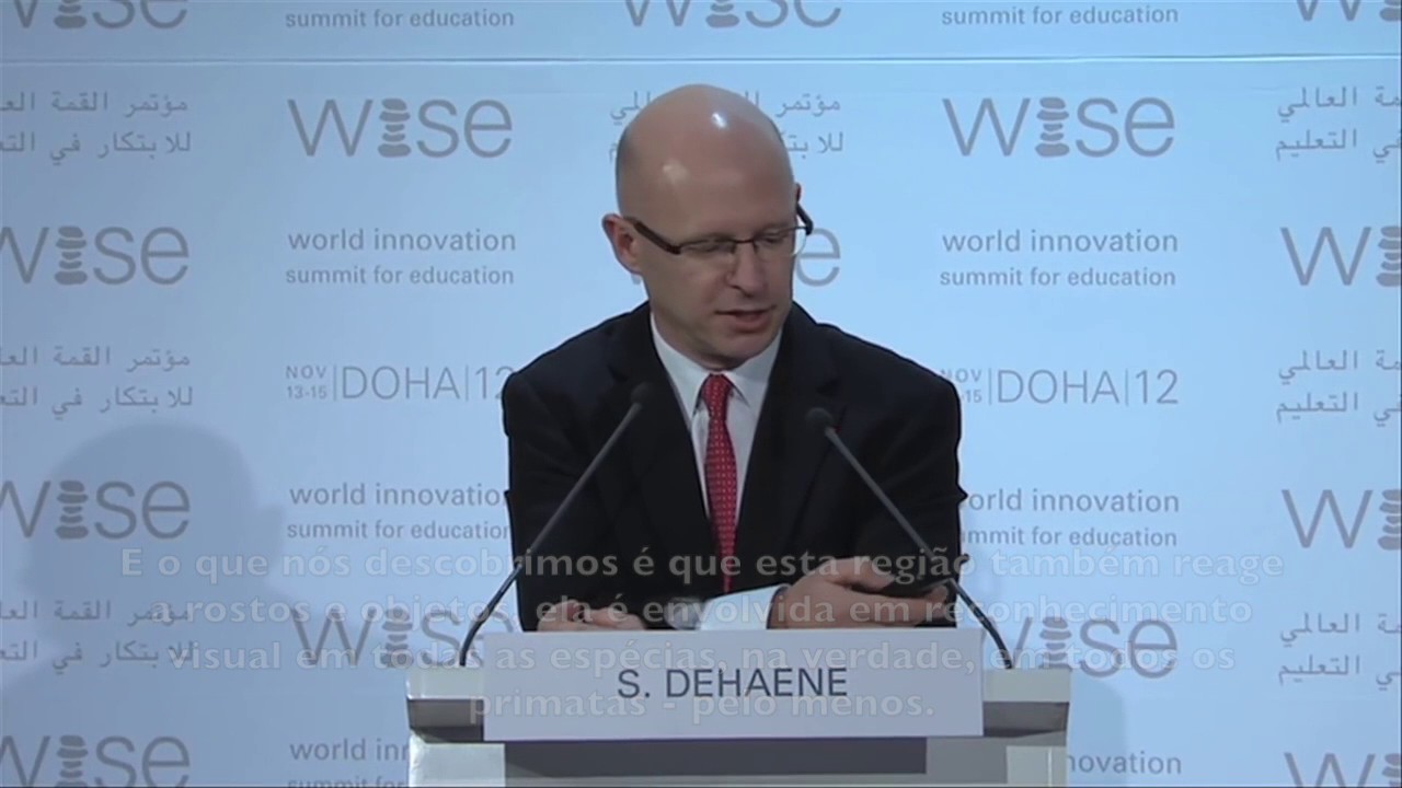 Como o cérebro aprende a ler - Prof. Stanislas Dehaene (legendado)