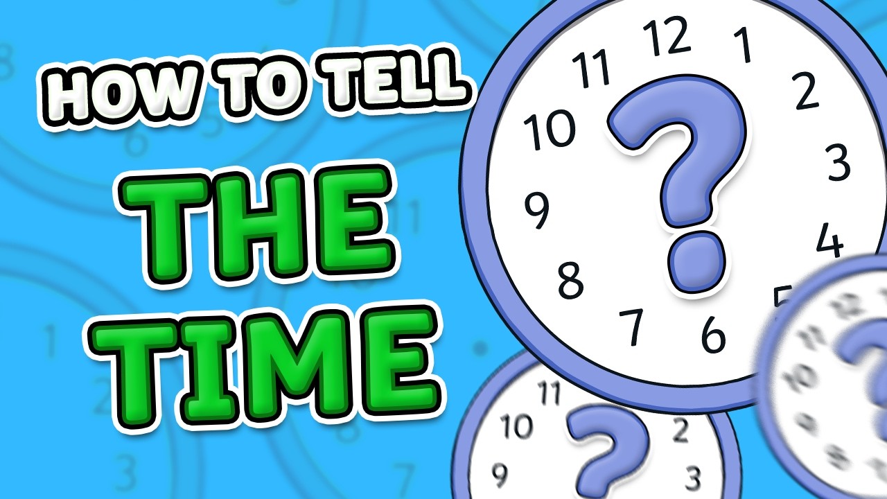 How to Tell the Time - Educational Resource Video for Kids - Kids TV