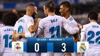 Deportivo La Coruña 0-3 Real Madrid HD 1080i Full Match Highlights (20/08/17)
