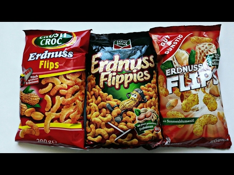 PEANUT FLIPS REVIEW || ERDNUSS FLIPS