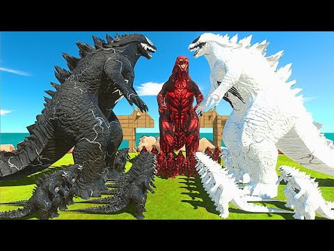 Venom Godzilla vs Anti-Venom Godzilla vs Carnage Godzilla – Evolution & Size Comparison | ARBS