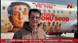 Sonu Sood Thanking Spicejet for this Special Memory l Sonu Sood Picture On Spicejet Flight