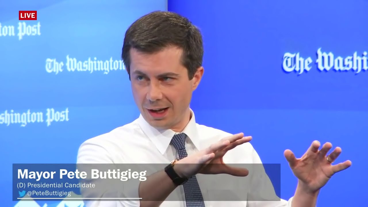 Democratic Presidential candidate Pete Buttigieg talks policies, 2020 election - YouTube