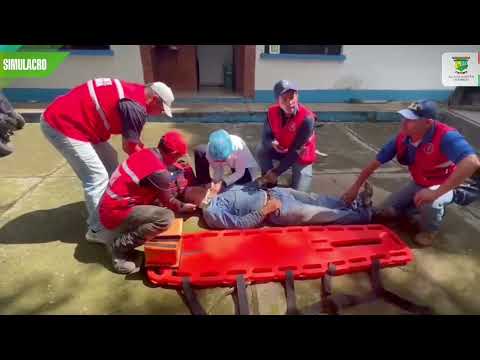 El municipio de Barbosa, Santander, se unió con compromiso al Simulacro Nacional