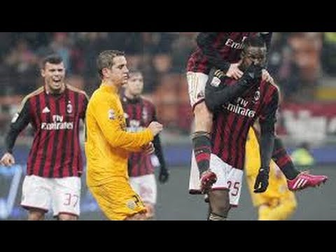 AC Milan vs Verona  1-0   19/01/2014  HD