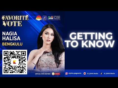 NAGIA HALISA Putri Pariwisata Nusantara BENGKULU 2023 Profile