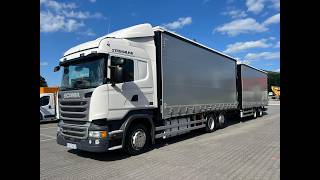 Camion rideaux coulissants Scania R410 + remorque rideaux coulissants | Image 4 - Autoline