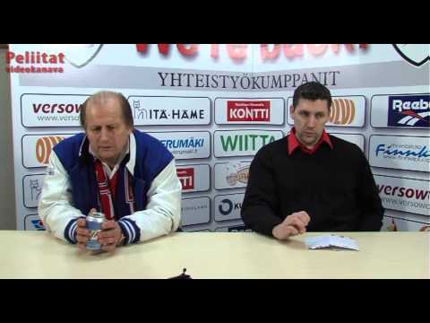 PELIITAT   TUTO 15 02 2013 Lehdistötilaisuus