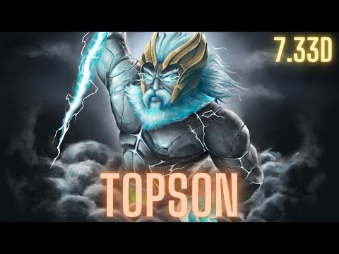 Topson - Zeus Mid (NEW 2023) Patch 7.33d