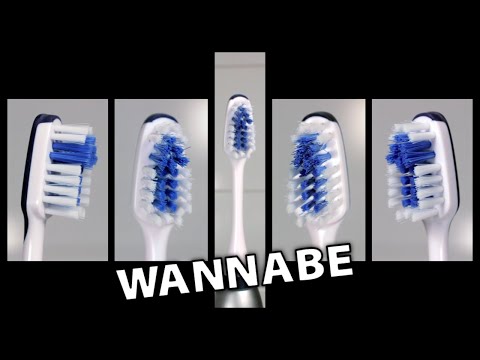 Spice Girls - Wannabe on 5 Electric Toothbrushes Video