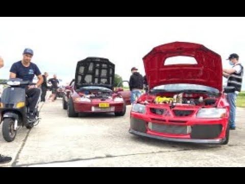 DJP Motorsports - 1000+hp AWD Honda Civic @ ATD 14e European Dragster Clastres 2021
